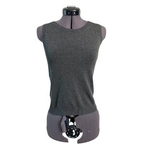 Philosophy Dark Grey Knit Sweater Vest